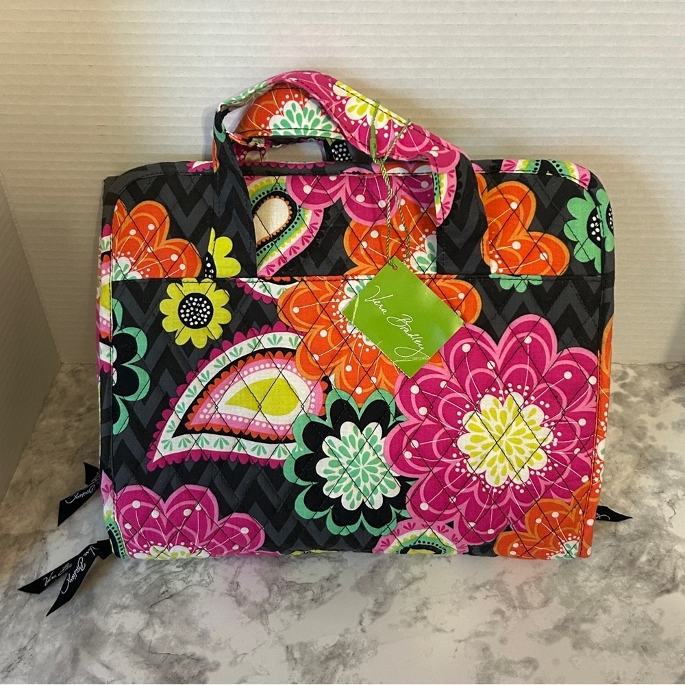 Vera Bradley Floral Multicolor Women's Toiletry Travel Bag - Picture 5 of 5